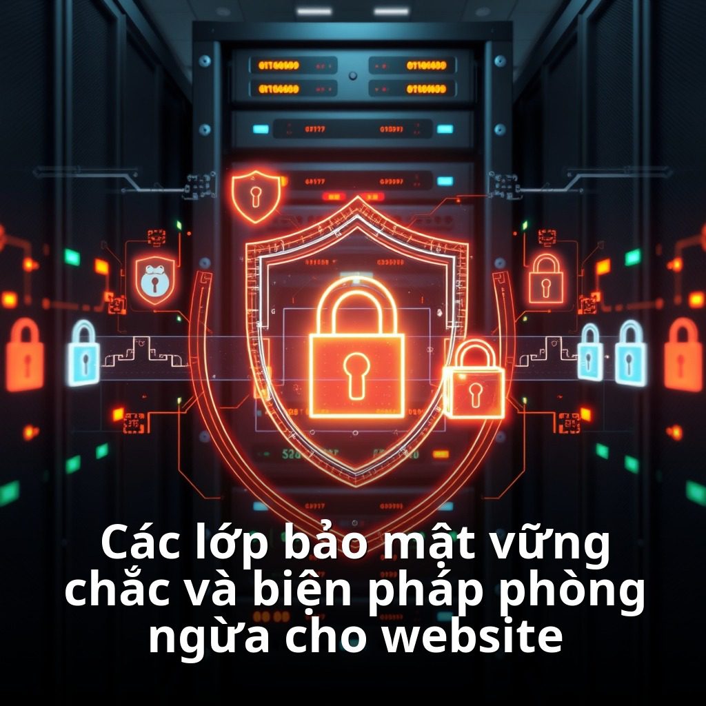 Các lớp bảo mật vững chắc và biện pháp phòng ngừa cho website